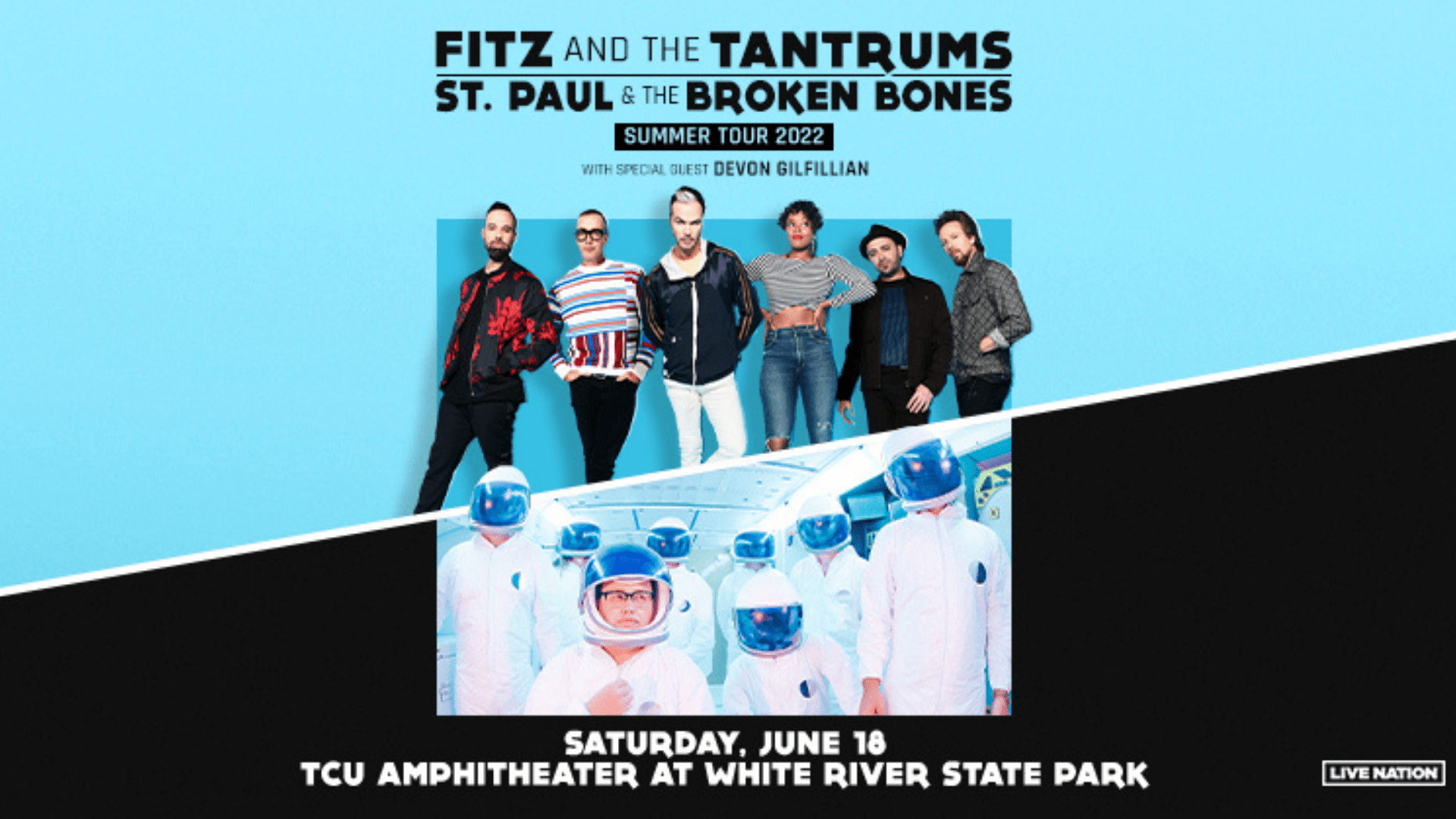 Fitz The Tantrums Saint Paul The Broken Bones White River State Park Fitz The Tantrums Saint Paul The Broken Bones White River State Park